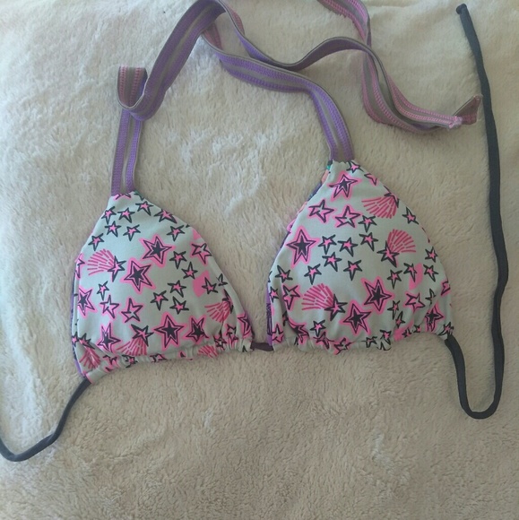 Maaji zebras and stars reversible bikini top 🌠 - Picture 6 of 8